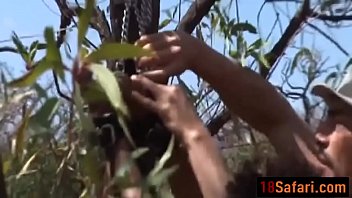 African submissive slut deepthroated and fucked hard outdoorck-vol1-1-edit-ass-1